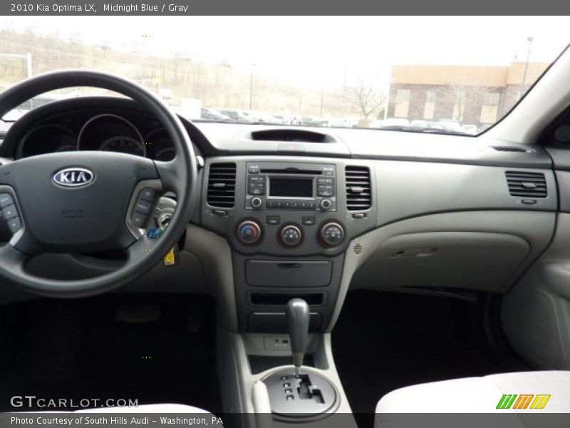 Midnight Blue / Gray 2010 Kia Optima LX