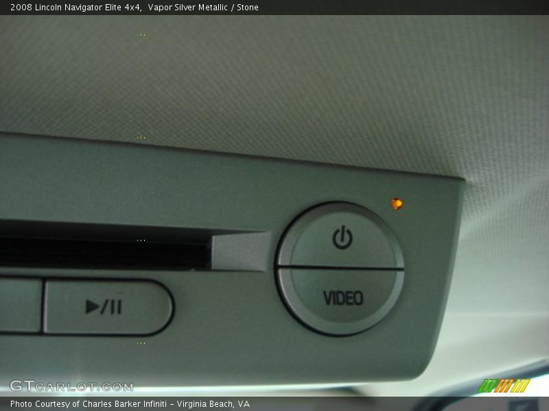 Vapor Silver Metallic / Stone 2008 Lincoln Navigator Elite 4x4