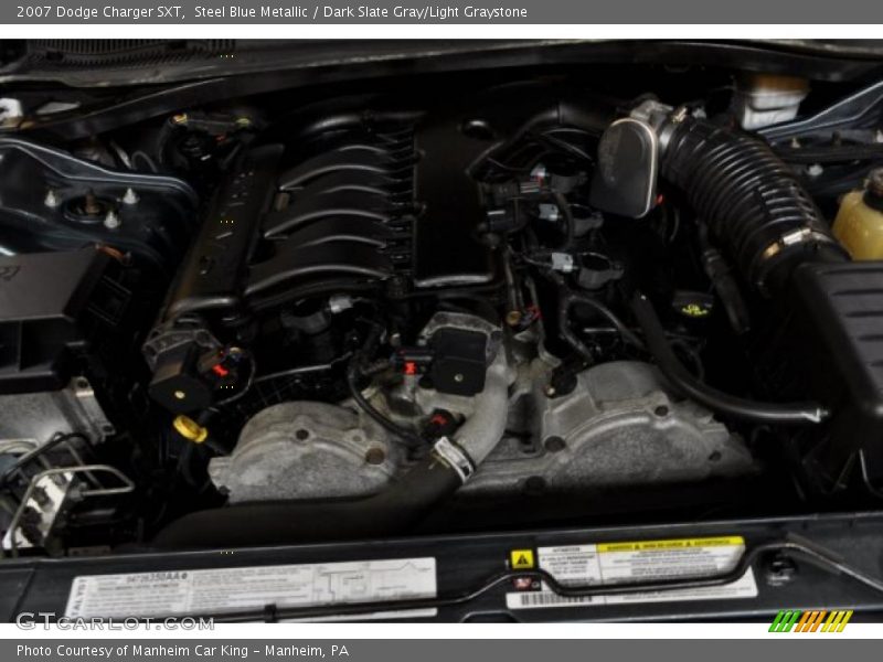 Steel Blue Metallic / Dark Slate Gray/Light Graystone 2007 Dodge Charger SXT