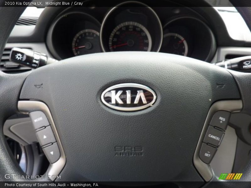 Midnight Blue / Gray 2010 Kia Optima LX