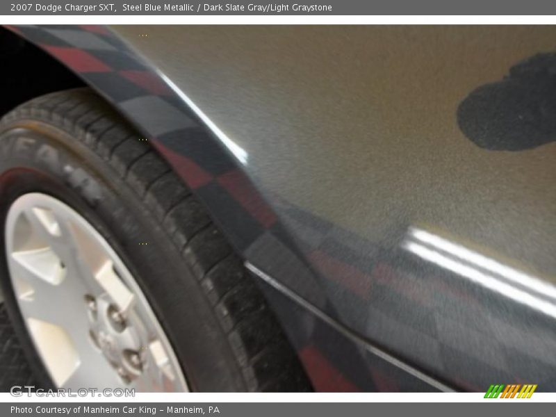 Steel Blue Metallic / Dark Slate Gray/Light Graystone 2007 Dodge Charger SXT
