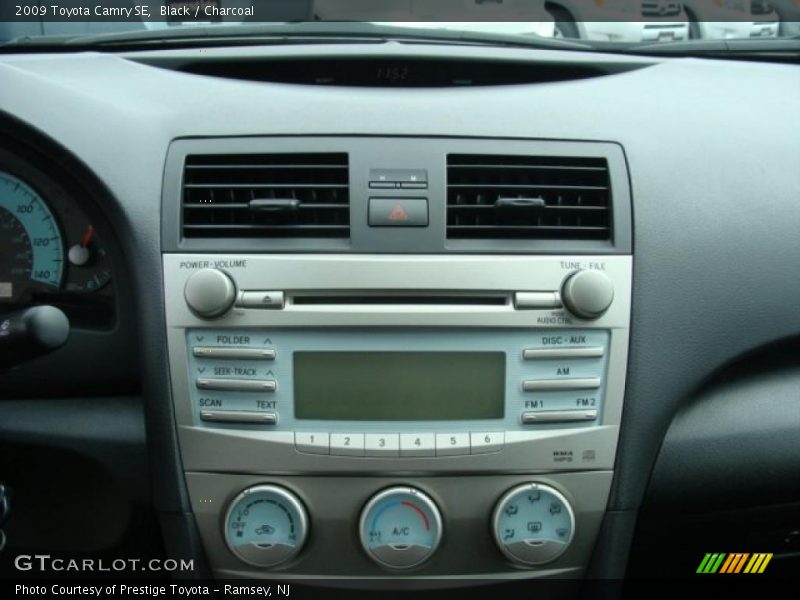 Black / Charcoal 2009 Toyota Camry SE