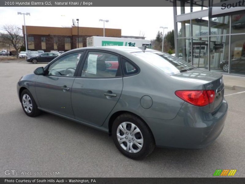 Natural Khaki / Beige 2010 Hyundai Elantra GLS