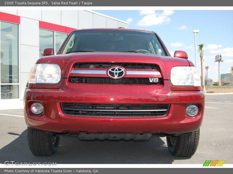 Salsa Red Pearl / Taupe 2006 Toyota Sequoia SR5