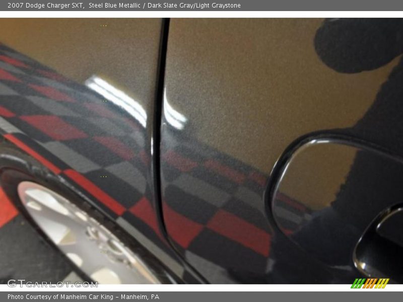 Steel Blue Metallic / Dark Slate Gray/Light Graystone 2007 Dodge Charger SXT