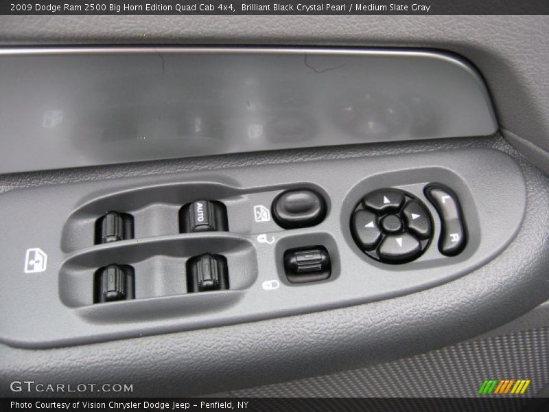 Controls of 2009 Ram 2500 Big Horn Edition Quad Cab 4x4