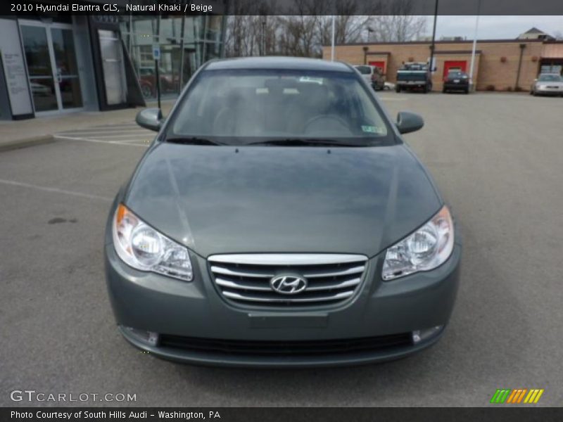 Natural Khaki / Beige 2010 Hyundai Elantra GLS