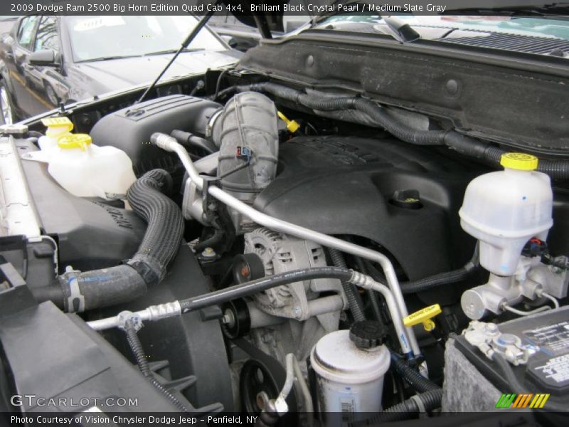  2009 Ram 2500 Big Horn Edition Quad Cab 4x4 Engine - 5.7 Liter HEMI OHV 16-Valve VVT V8