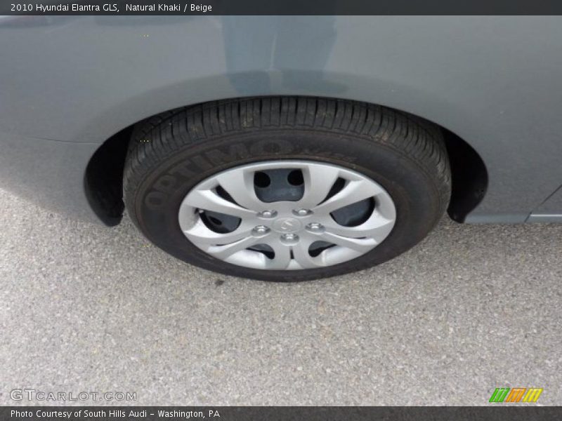 Natural Khaki / Beige 2010 Hyundai Elantra GLS