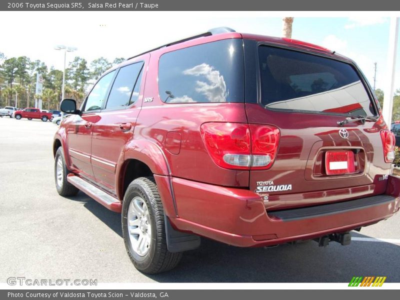 Salsa Red Pearl / Taupe 2006 Toyota Sequoia SR5