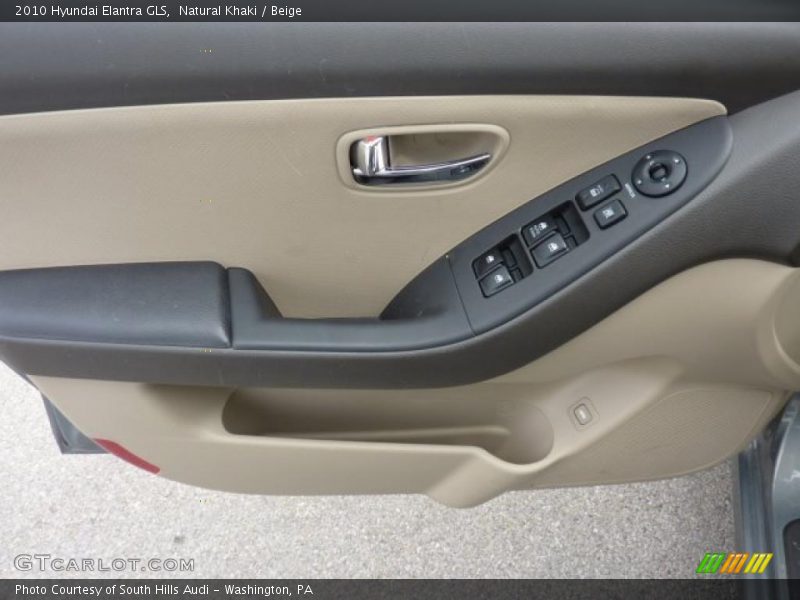 Natural Khaki / Beige 2010 Hyundai Elantra GLS