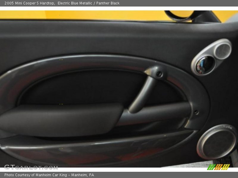 Electric Blue Metallic / Panther Black 2005 Mini Cooper S Hardtop