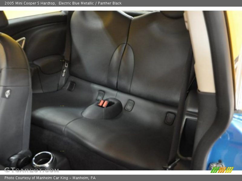 Electric Blue Metallic / Panther Black 2005 Mini Cooper S Hardtop