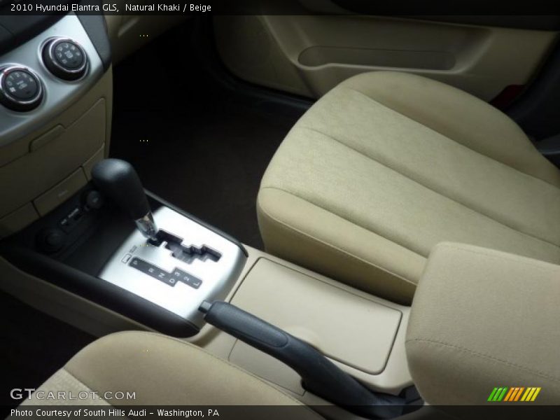 Natural Khaki / Beige 2010 Hyundai Elantra GLS
