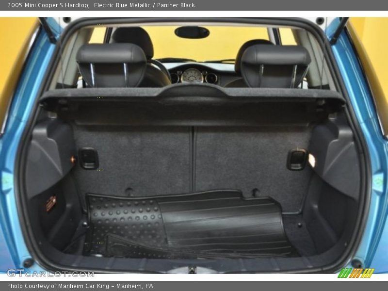 Electric Blue Metallic / Panther Black 2005 Mini Cooper S Hardtop