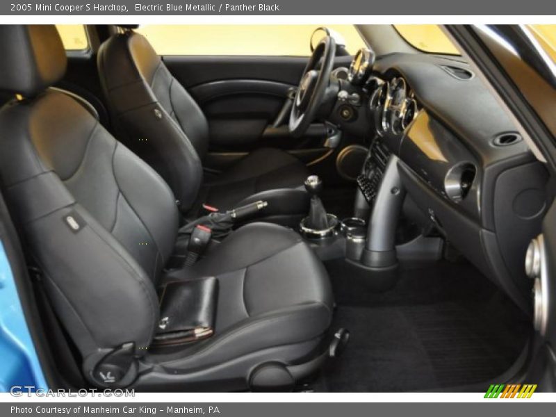 Electric Blue Metallic / Panther Black 2005 Mini Cooper S Hardtop