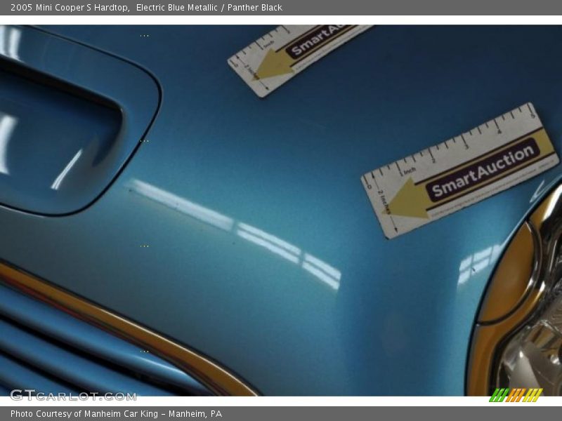 Electric Blue Metallic / Panther Black 2005 Mini Cooper S Hardtop
