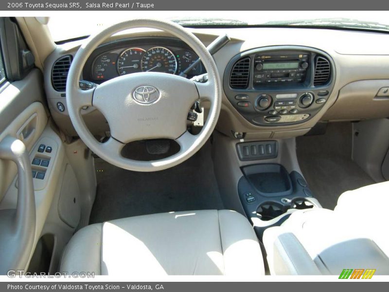 Salsa Red Pearl / Taupe 2006 Toyota Sequoia SR5