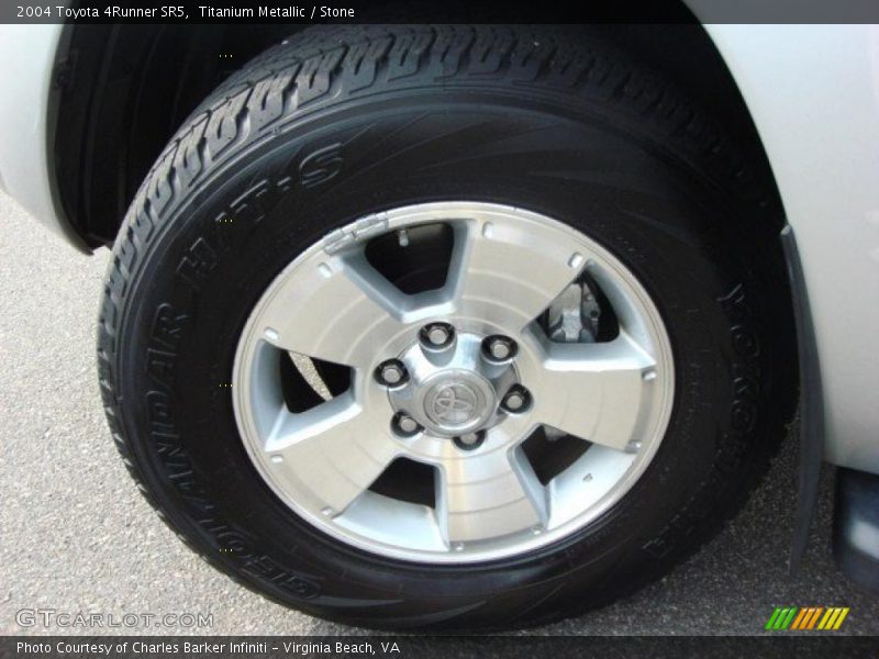 Titanium Metallic / Stone 2004 Toyota 4Runner SR5