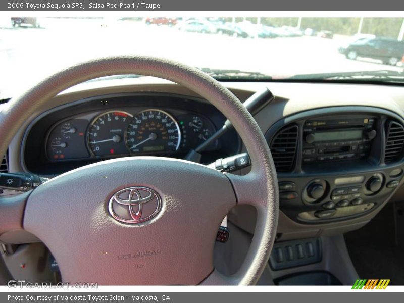 Salsa Red Pearl / Taupe 2006 Toyota Sequoia SR5