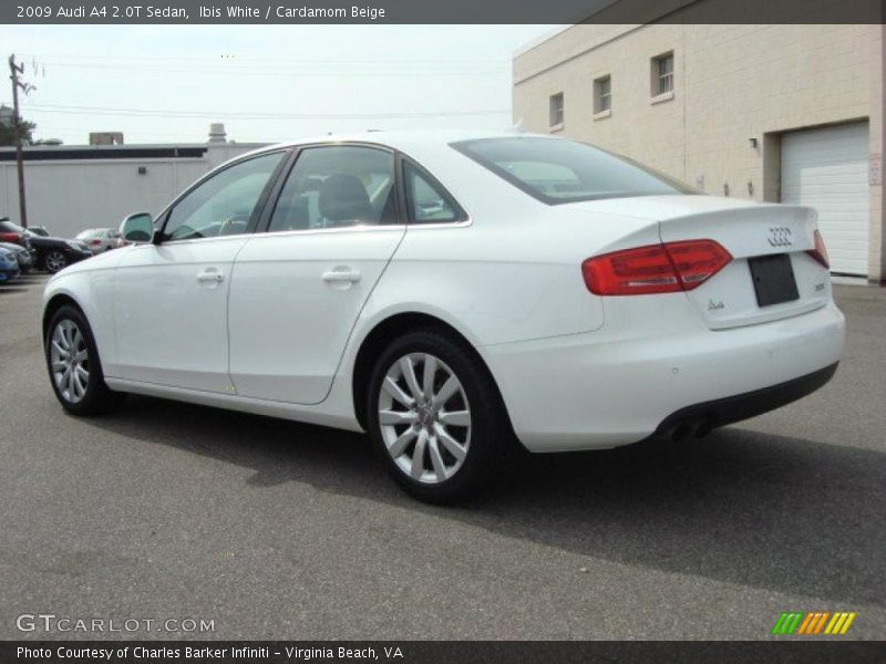 Ibis White / Cardamom Beige 2009 Audi A4 2.0T Sedan