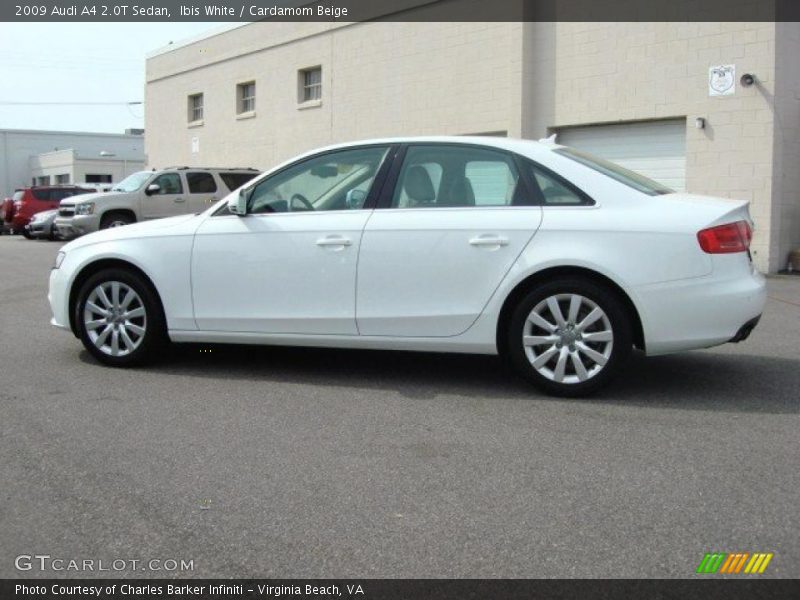 Ibis White / Cardamom Beige 2009 Audi A4 2.0T Sedan