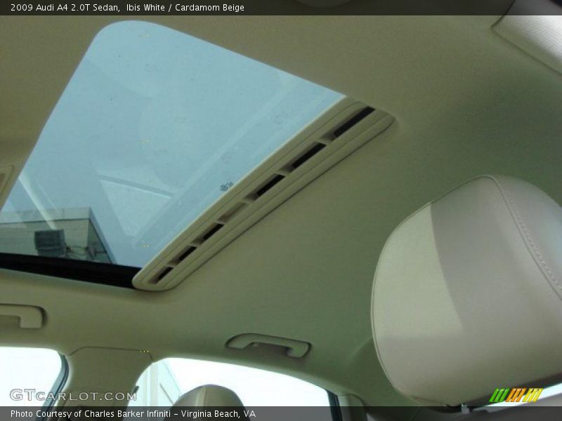 Sunroof of 2009 A4 2.0T Sedan