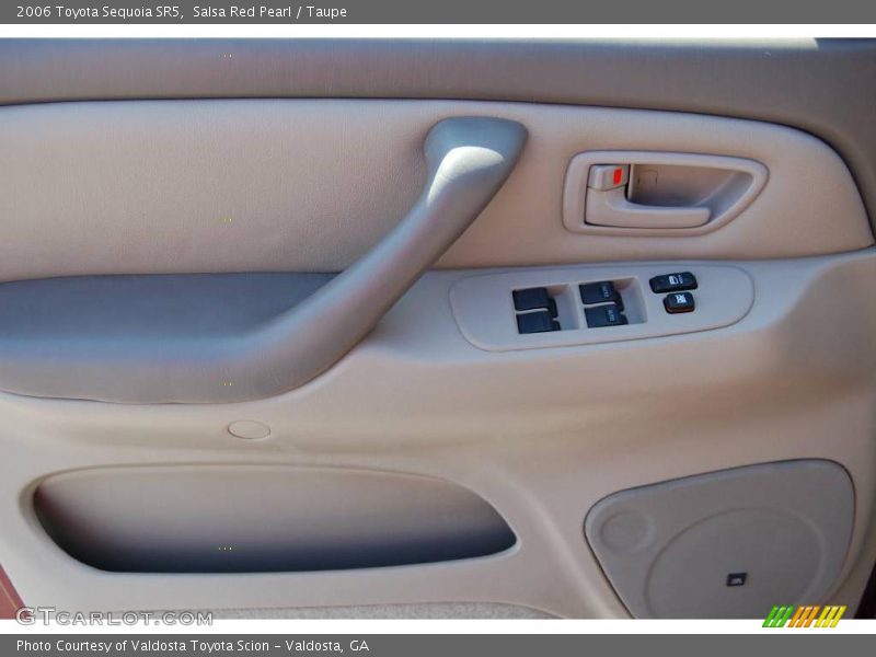 Salsa Red Pearl / Taupe 2006 Toyota Sequoia SR5
