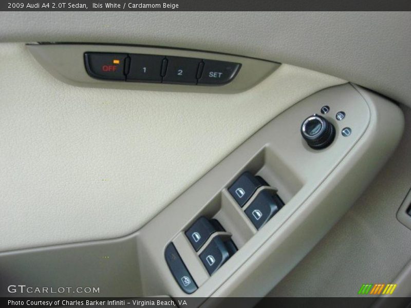 Ibis White / Cardamom Beige 2009 Audi A4 2.0T Sedan