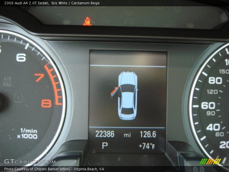 Ibis White / Cardamom Beige 2009 Audi A4 2.0T Sedan