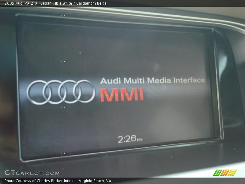 Ibis White / Cardamom Beige 2009 Audi A4 2.0T Sedan