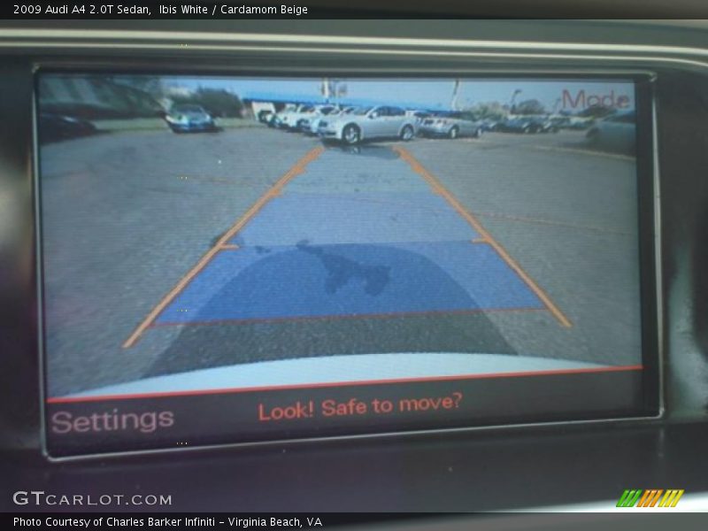 Ibis White / Cardamom Beige 2009 Audi A4 2.0T Sedan