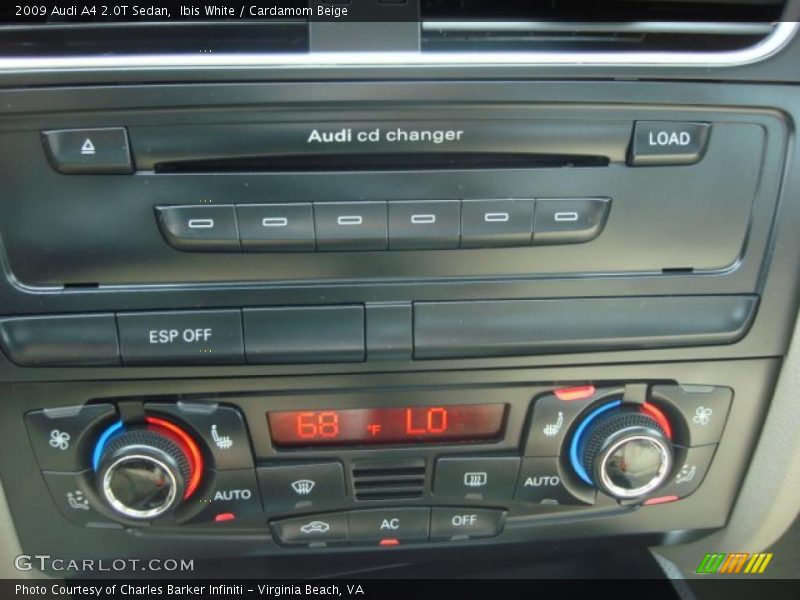 Ibis White / Cardamom Beige 2009 Audi A4 2.0T Sedan