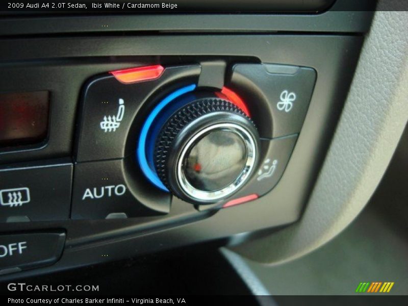 Controls of 2009 A4 2.0T Sedan