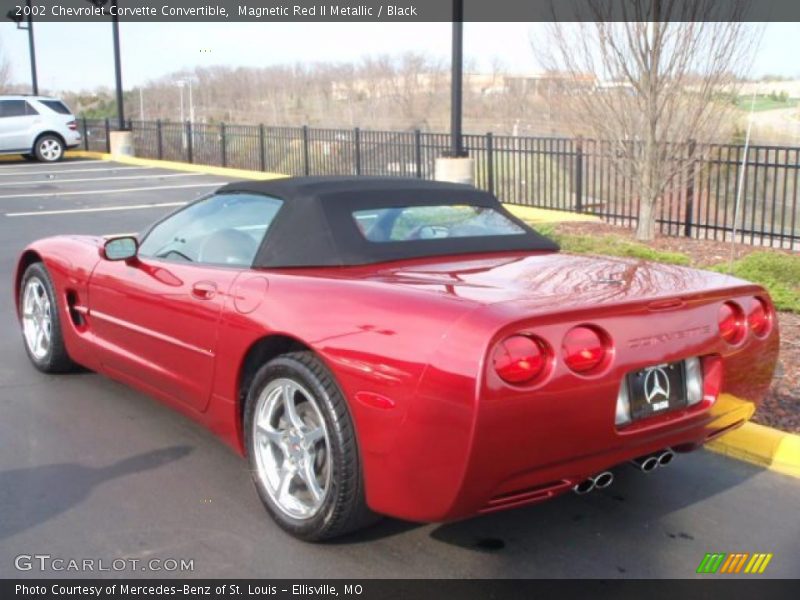  2002 Corvette Convertible Magnetic Red II Metallic