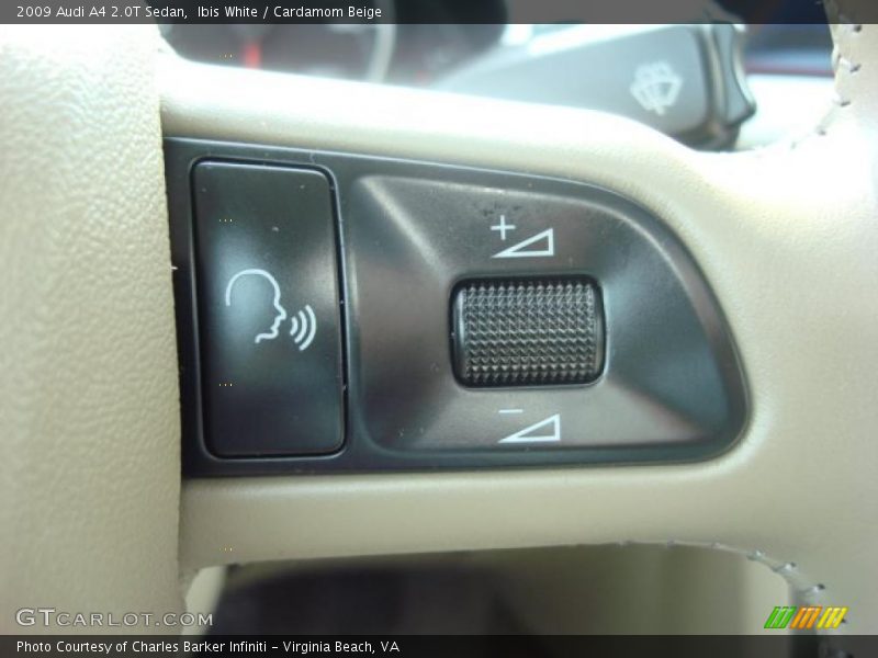 Ibis White / Cardamom Beige 2009 Audi A4 2.0T Sedan