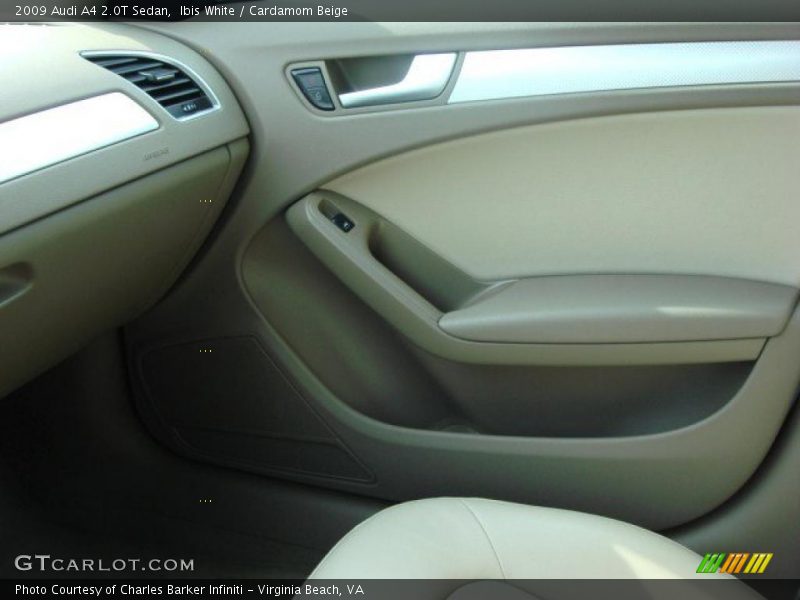 Ibis White / Cardamom Beige 2009 Audi A4 2.0T Sedan