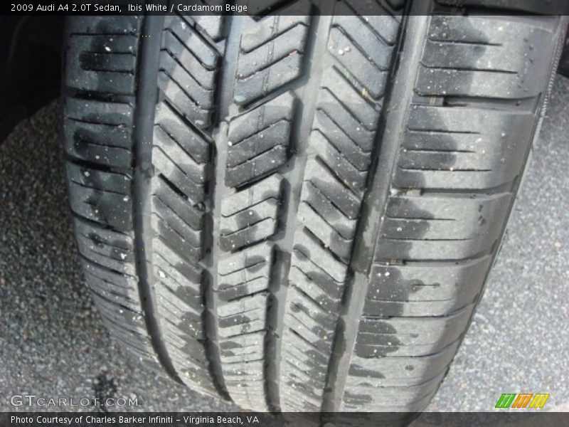 Ibis White / Cardamom Beige 2009 Audi A4 2.0T Sedan