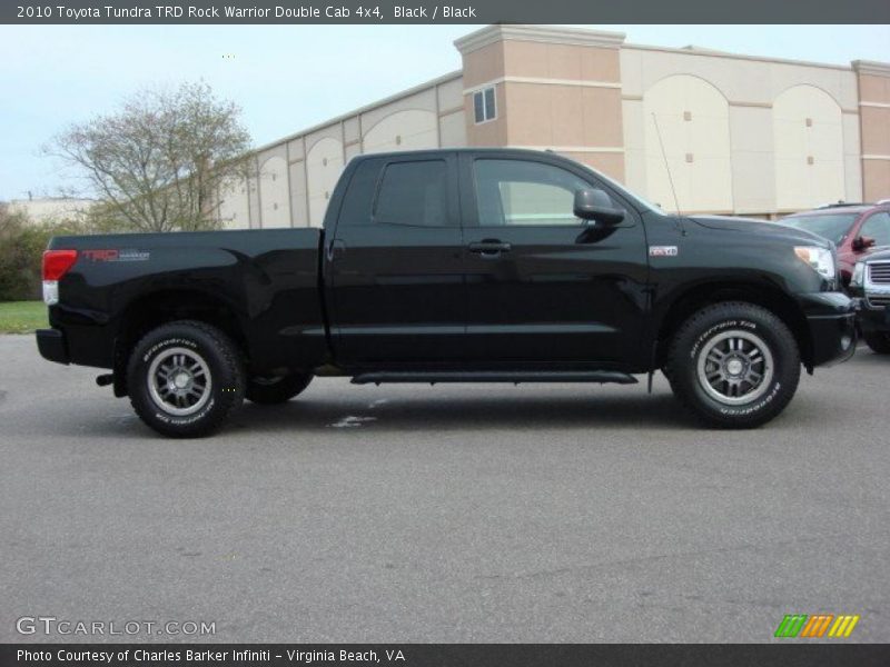 Black / Black 2010 Toyota Tundra TRD Rock Warrior Double Cab 4x4