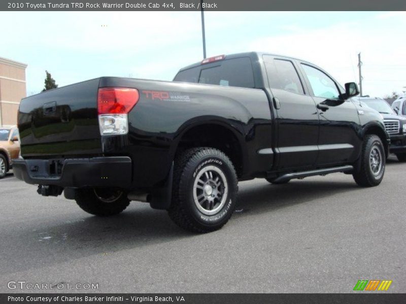 Black / Black 2010 Toyota Tundra TRD Rock Warrior Double Cab 4x4