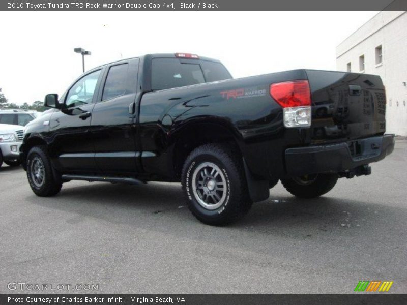 Black / Black 2010 Toyota Tundra TRD Rock Warrior Double Cab 4x4