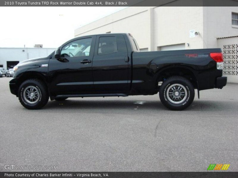 Black / Black 2010 Toyota Tundra TRD Rock Warrior Double Cab 4x4