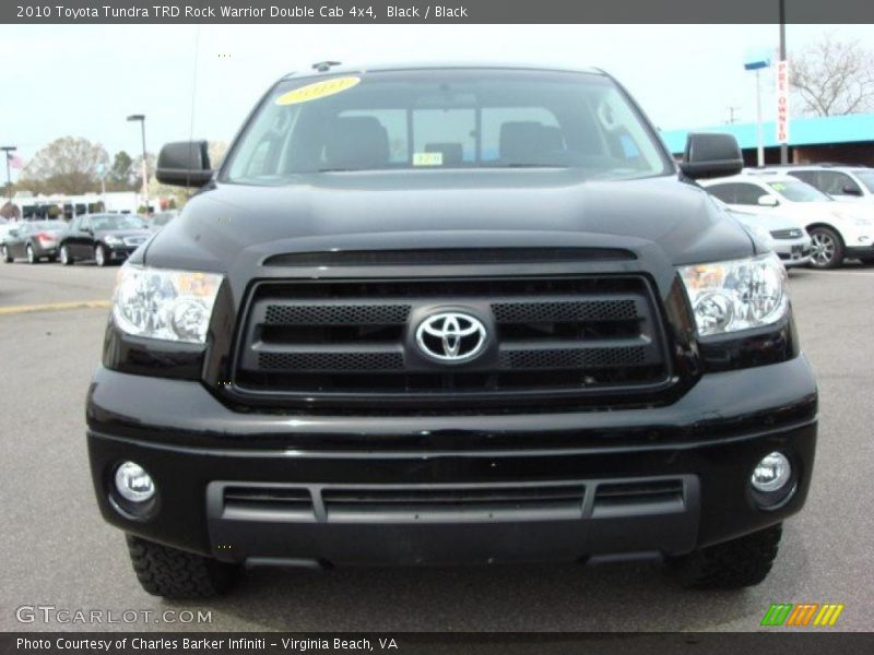 Black / Black 2010 Toyota Tundra TRD Rock Warrior Double Cab 4x4