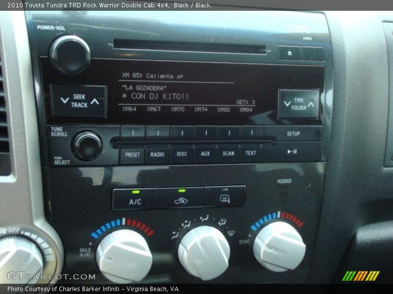 Black / Black 2010 Toyota Tundra TRD Rock Warrior Double Cab 4x4