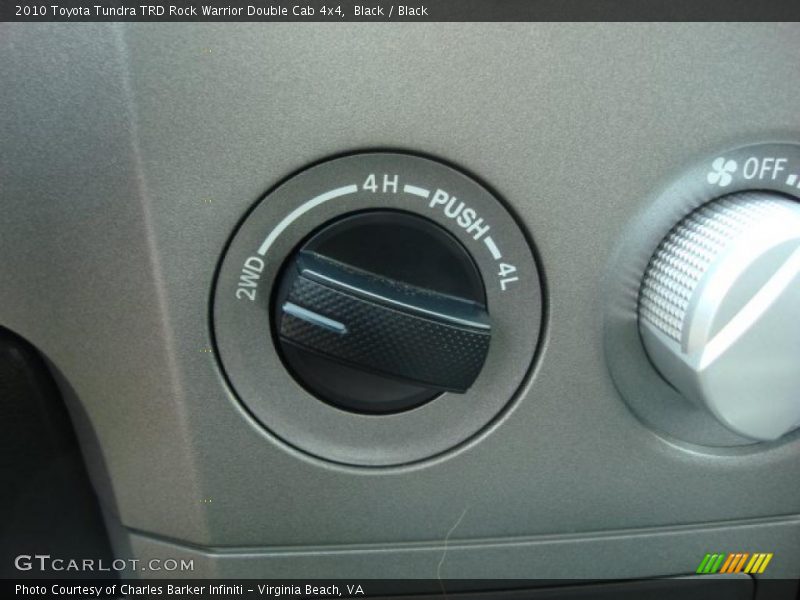 Black / Black 2010 Toyota Tundra TRD Rock Warrior Double Cab 4x4
