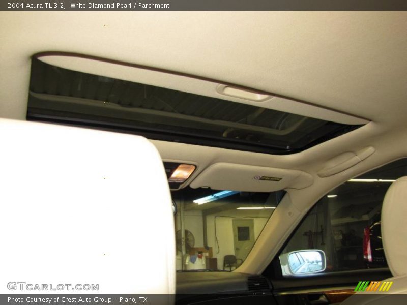 White Diamond Pearl / Parchment 2004 Acura TL 3.2