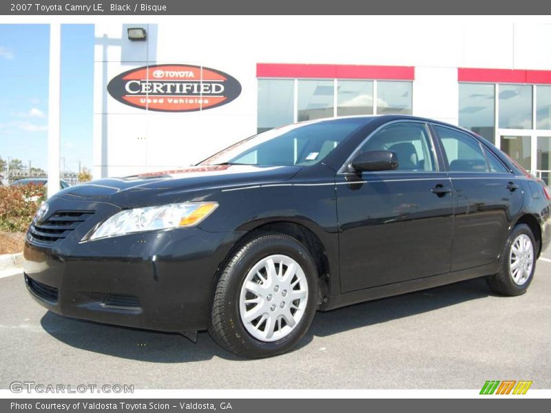 Black / Bisque 2007 Toyota Camry LE
