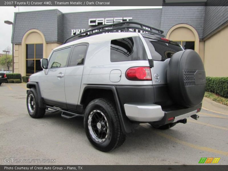 Titanium Metallic / Dark Charcoal 2007 Toyota FJ Cruiser 4WD