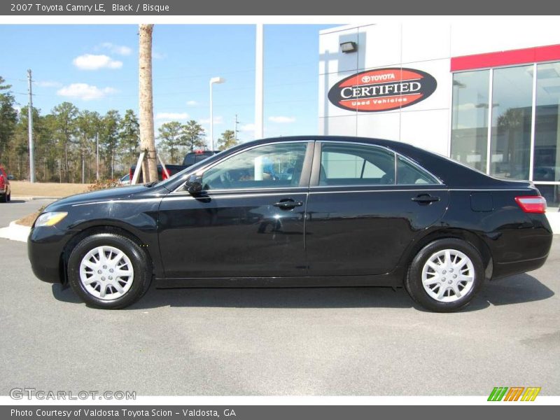Black / Bisque 2007 Toyota Camry LE