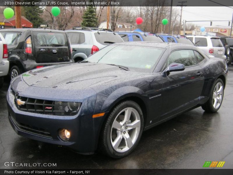 Imperial Blue Metallic / Black 2010 Chevrolet Camaro LT/RS Coupe